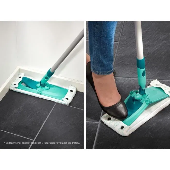 Leifheit 55320 Housse de Rechange Micro Duo pour Balai Serpillière Clean Twist/Combi M - Microfibres, Tous Sols