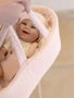Muñecas Arias Muñeca Elegance Gadi Rosa 33 cm avec capazo et corps en vinyle, poupée fille, à partir de 36 mois
