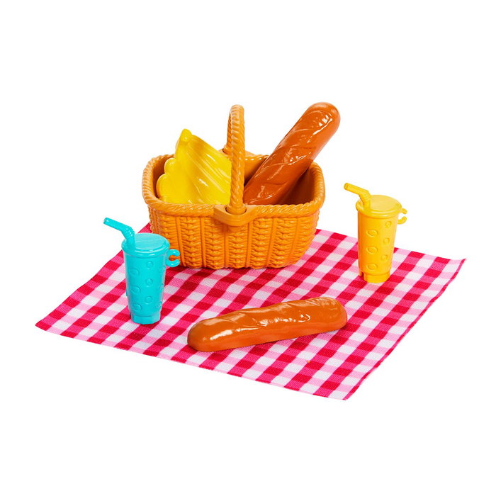 Barbie - Pack De Poupées Barbie Malibu Et Chelsea Avec Accessoires De Pique-nique - Référence Jbf43 Barbie - Pack De Poupées Barbie Malibu Et Chelsea Avec Accessoires De Pique-nique - Référence Jbf43