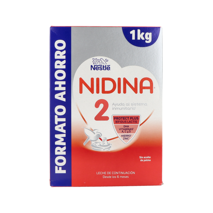 NIDINA 2 Premium Formule Économique 1 Kg - Lait en Poudre pour Bébé NIDINA 2 Premium Formule Économique 1 Kg - Lait en Poudre pour Bébé