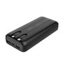 Coolbox Powerbank DP20 20000mAh Noir avec câbles USB-C et Lightning intégrés Charge rapide