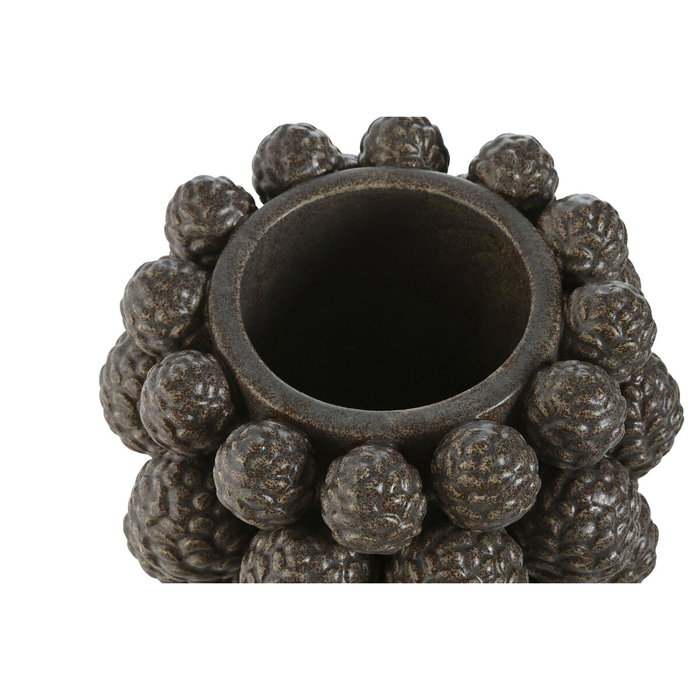Home ESPRIT Vase Ananas Marron en Grès 25 x 25 x 31 cm