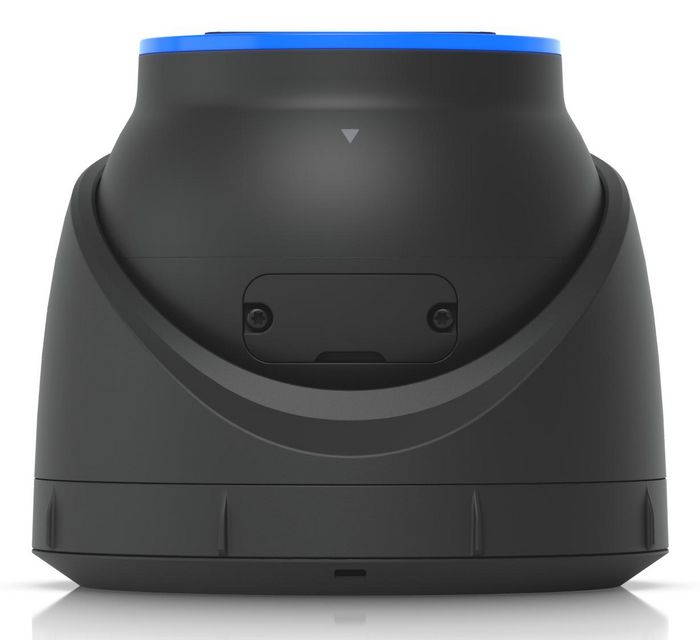 Ubiquiti Caméra dôme intérieur/extérieur Turret 4K 8MP PoE+ avec vision nocturne IR, reconnaissance faciale et audio bidirectionnel - Angle ultra-large 109.9°