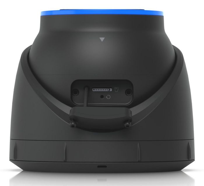Ubiquiti Caméra dôme intérieur/extérieur Turret 4K 8MP PoE+ avec vision nocturne IR, reconnaissance faciale et audio bidirectionnel - Angle ultra-large 109.9°