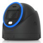 Ubiquiti Caméra dôme intérieur/extérieur Turret 4K 8MP PoE+ avec vision nocturne IR, reconnaissance faciale et audio bidirectionnel - Angle ultra-large 109.9°