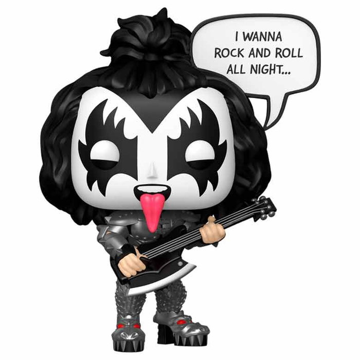 Funko POP! Rocks Kiss The Demon (R&R All Night) Figurine en Vinyle Funko POP! Rocks Kiss The Demon (R&R All Night) Figurine en Vinyle