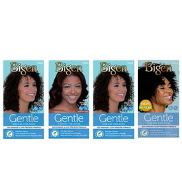 Bigen Bigen Gentle Cream Colour 1JB Jet Black - Teinture Crème Douce pour Cheveux Blancs, Longue Durée, Sans Ammoniac, 88% d'Ingrédients Naturels