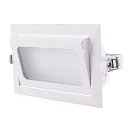 Downlight LED 40W 6600Lm 2700K Rectangulaire Orientable 40.000H [HO-COB-R-OR-40W-WW]