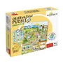 Adventerra Geomag - Puzzle éducatif Green City, 60 pièces, Découverte ville durable, Affiche incluse, À partir de 4 ans