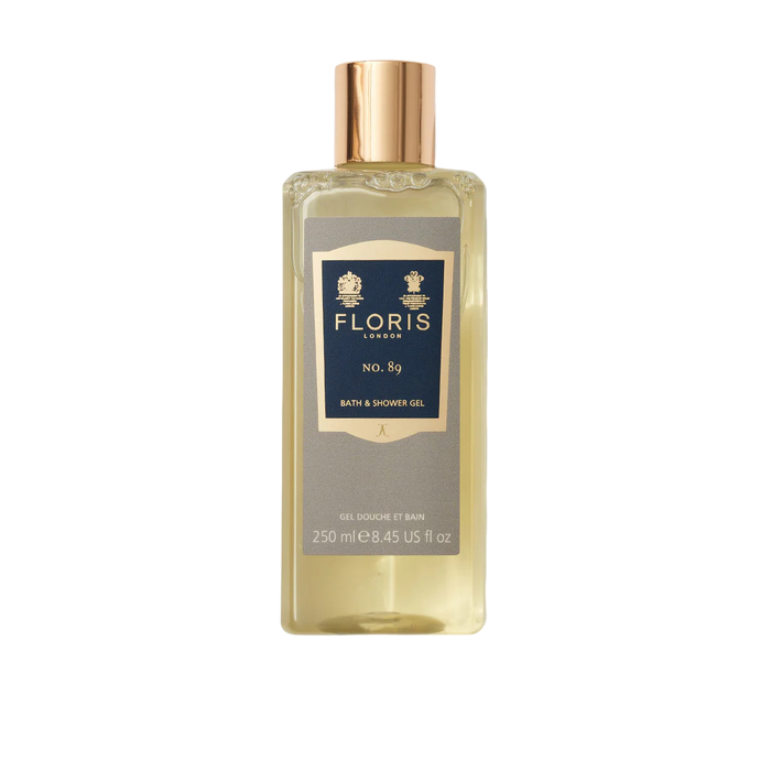 Floris Of London No. 89 Gel Douche Hydratant Homme, 250 ml, pour Tous Types de Peau