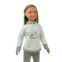 Muñecas Arias - Poupée Lisa 87 cm avec cheveux - Version espagnole