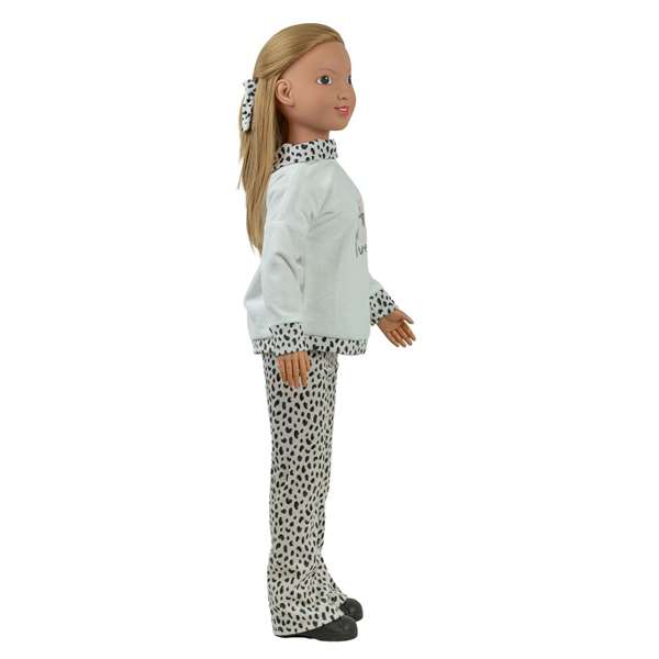 Muñecas Arias - Poupée Lisa 87 cm avec cheveux - Version espagnole