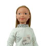 Muñecas Arias - Poupée Lisa 87 cm avec cheveux - Version espagnole
