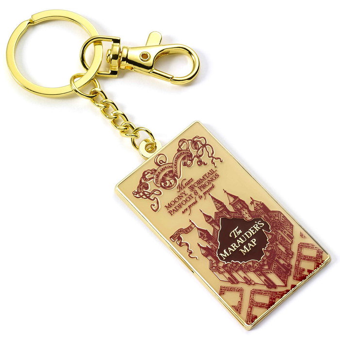 THE CARAT SHOP Porte-clés Carte des Maraudeurs Harry Potter en Alliage de Zinc
