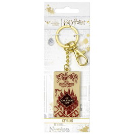 THE CARAT SHOP Porte-clés Carte du Maraudeur Harry Potter