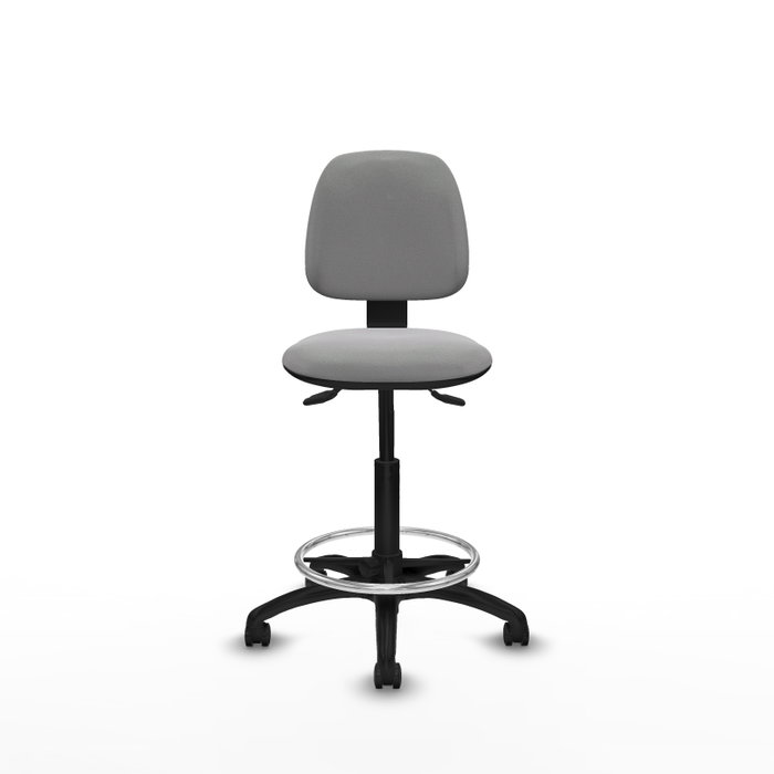 PIQUERAS Y CRESPO Tabouret Isso Asynchrone Tissu Gris clair PIQUERAS Y CRESPO Tabouret Isso Asynchrone Tissu Gris clair