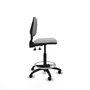 PIQUERAS Y CRESPO Tabouret Isso Asynchrone Tissu Gris clair