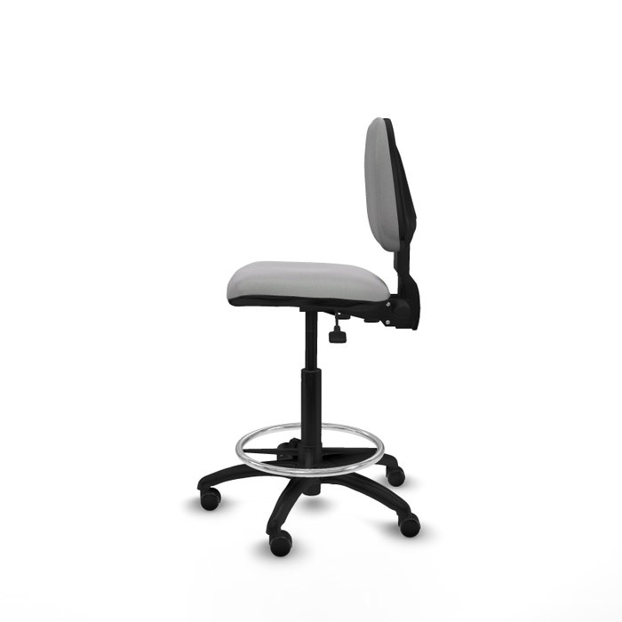 PIQUERAS Y CRESPO Tabouret Isso Asynchrone Tissu Gris clair PIQUERAS Y CRESPO Tabouret Isso Asynchrone Tissu Gris clair
