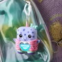 Hasbro Nano-mals Bubbly le narval, compagnon électronique