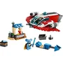 Lego 75384 Star Wars Crimson Firehawk - Jouet de Construction avec Vaisseau Spatial et Minifigurines - Jeu de Brique pour Enfants