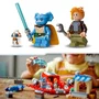Lego 75384 Star Wars Crimson Firehawk - Jouet de Construction avec Vaisseau Spatial et Minifigurines - Jeu de Brique pour Enfants