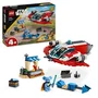 Lego 75384 Star Wars Crimson Firehawk - Jouet de Construction avec Vaisseau Spatial et Minifigurines - Jeu de Brique pour Enfants