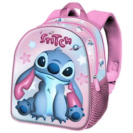Karactermania Sac à dos 3D Stitch Disney, modèle Cosmi, dimensions 30x25x10 cm