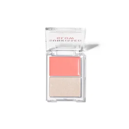 Profusion Cosmetics Sunkissed Glow Palette de fards à joues et d'enlumineurs Lever de soleil rose