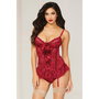 Ensemble de Lingerie Seven Til Midnight Bordeaux (12)
