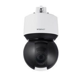 Hanwha Caméra réseau PTZ extérieure Wisenet Q IR 2MP, zoom optique 25x, vision nocturne 100m, IP66, IK10, NEMA4X, H.265