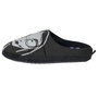 Cerdá Chaussons de maison ouverts motif Le Monde de Nuit avant Noël Taille 44/45 Noir