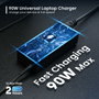 Ewent ew3969 Chargeur d'ordinateur portable 90 W