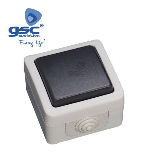 GSC Evolution Pulsador estanco 10A IP54 GSC Evolution Pulsador estanco 10A IP54