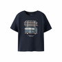 T shirt à manches courtes Enfant Name It Nmmvagno Loose
