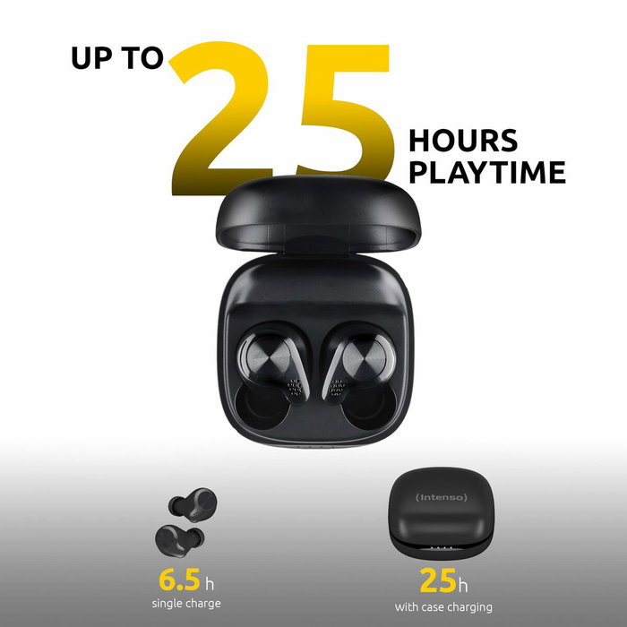 Casque INTENSO 3720200 Noir