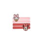 Cerdá Accessoires pour cheveux Minnie - Élastiques à cheveux - Lot de 4 pièces - 6.5 x 12.5 cm - À partir de 3 ans