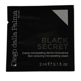 Diego Dalla Palma Ensemble Black Secret Pelage 8 échantillons de crème visage