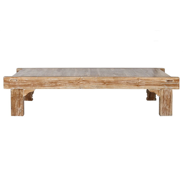 Home ESPRIT Table Basse Blanc 200 x 70 x 45 cm