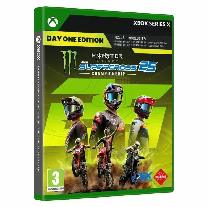 Milestone Monster Energy Supercross 25 - Day One Edition - Xbox Series X Milestone Monster Energy Supercross 25 - Day One Edition - Xbox Series X