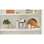 Bosch MUMS2EW00E Robot pâtissier Multiusage - Série 2 - 700 W - Bol inox 3,8 L - 4 vitesses - Avec fouets et crochet pétrisseur - Blanc
