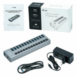 I - tec Hub de charge avec 13 ports USB 3.0