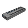 I-tec Hub USB 3.0 13 ports avec charge rapide Plug & Play pour PC