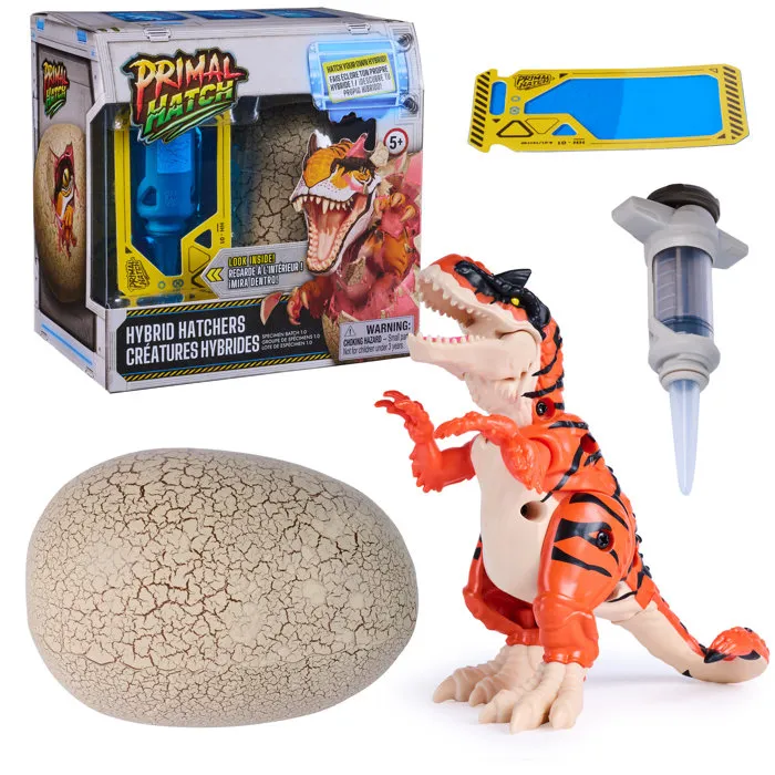 Spin Master Primal Hatch Dino Hybride Éclosion Surprise