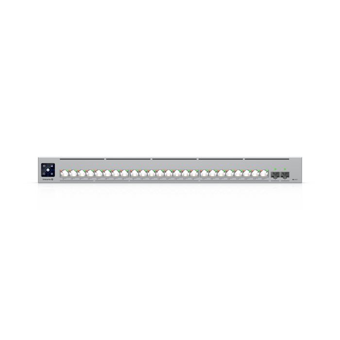 Ubiquiti Commutateur PoE+++ 24 ports Entreprise Layer 3, avec ports 10 GbE RJ45 et 25G SFP28