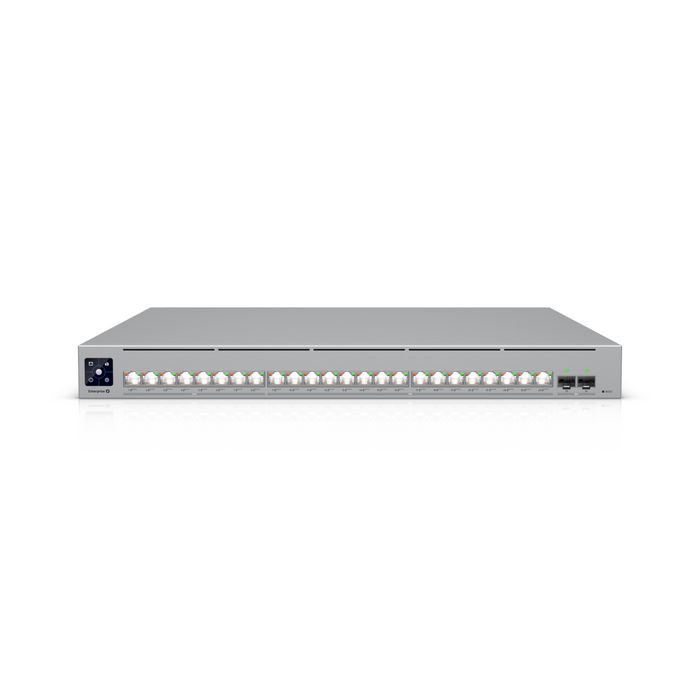 Ubiquiti Commutateur PoE+++ 24 ports Entreprise Layer 3, avec ports 10 GbE RJ45 et 25G SFP28