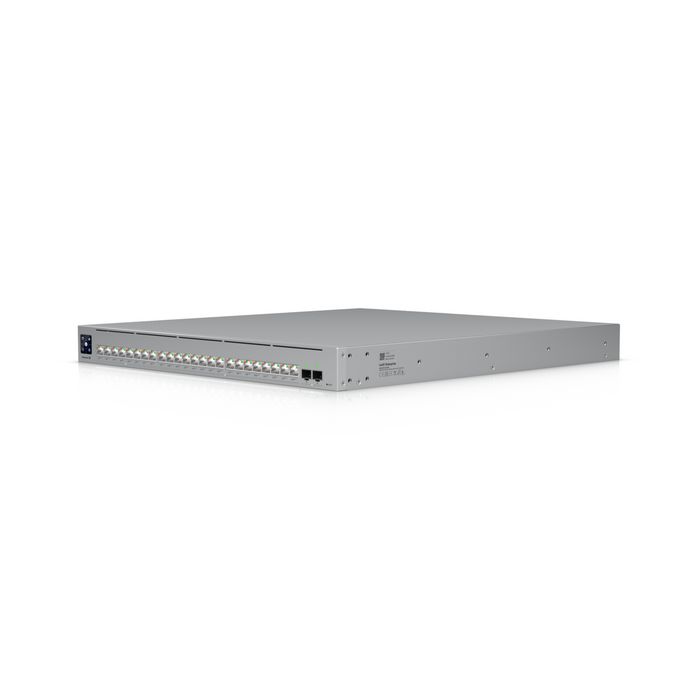 Ubiquiti Commutateur PoE+++ 24 ports Entreprise Layer 3, avec ports 10 GbE RJ45 et 25G SFP28