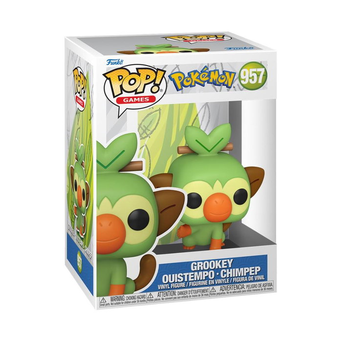 Funko 70976 Pop Pokemon Grookey Figurine Vinyle 9cm Funko 70976 Pop Pokemon Grookey Figurine Vinyle 9cm