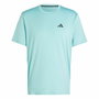 T-shirt à manches courtes homme Adidas Train Essentials Stretch Bleu clair (XL)