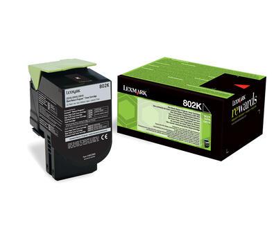 Lexmark Toner 802K Noir Standard Lexmark Toner 802K Noir Standard