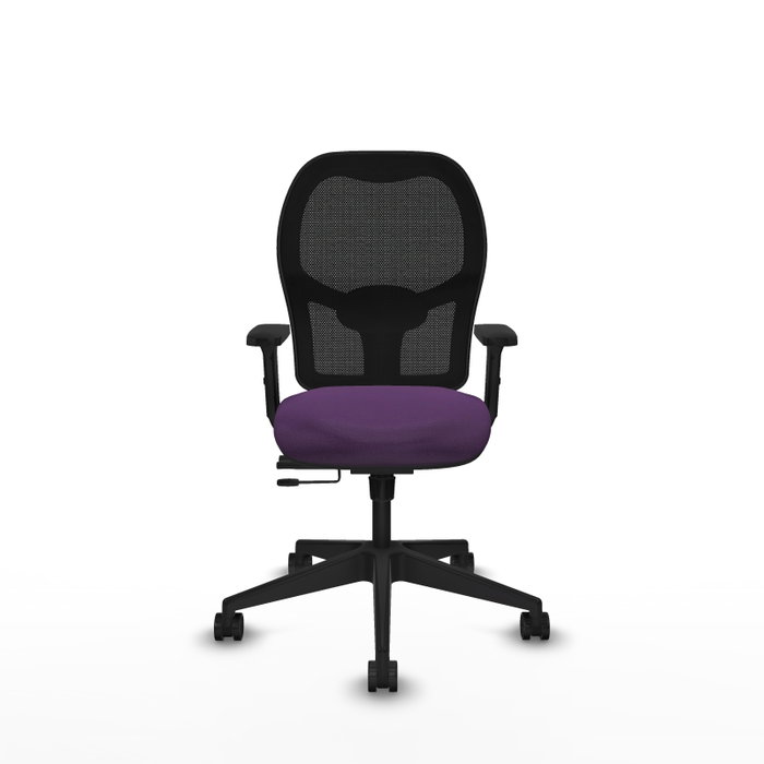 PIQUERAS Y CRESPO Chaise Alocén Synchrone/Traslack Pourpre et Noir PIQUERAS Y CRESPO Chaise Alocén Synchrone/Traslack Pourpre et Noir